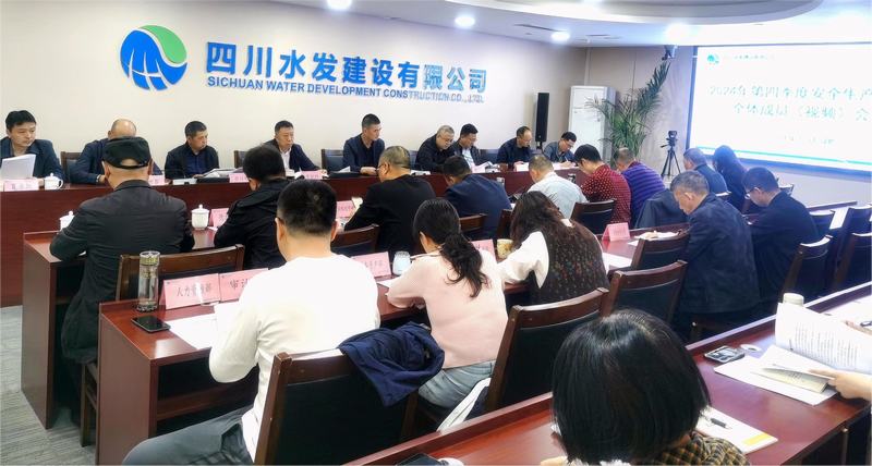 公司召开2024年第四季度安全生产委员会 全体成员（视频）会议